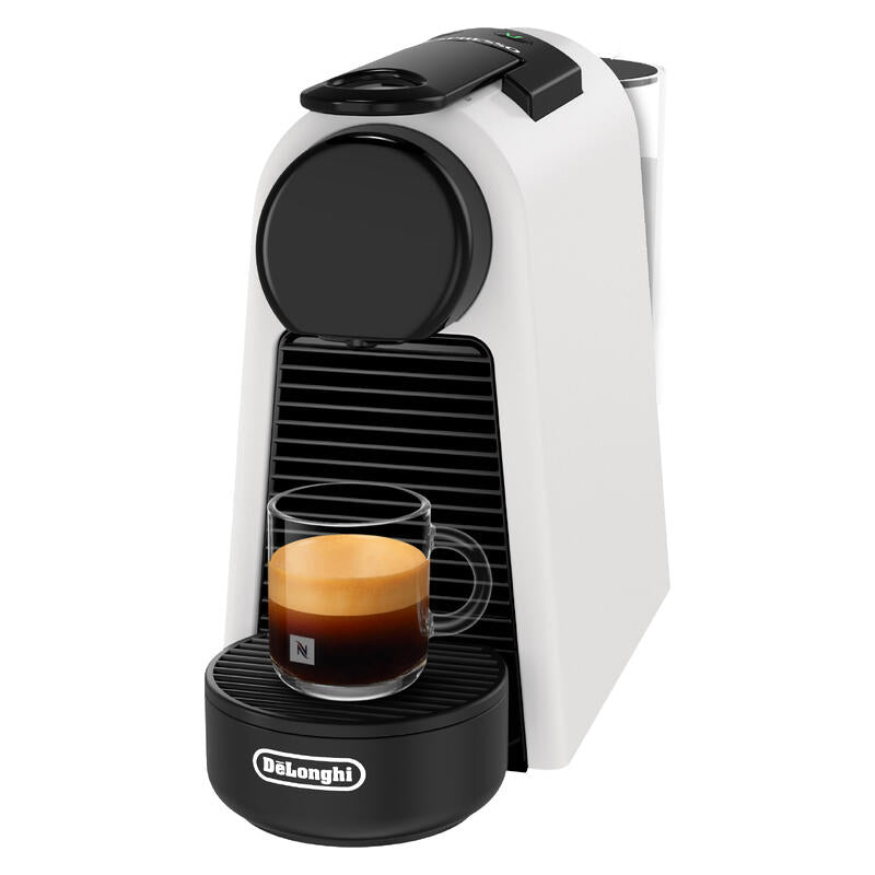 DeLonghi Nespresso Mini Essenza Solo Capsule Coffee Machine - White