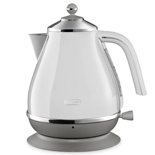 DeLonghi 1.7 Litre Icona Capitals Kettle - Sydney White