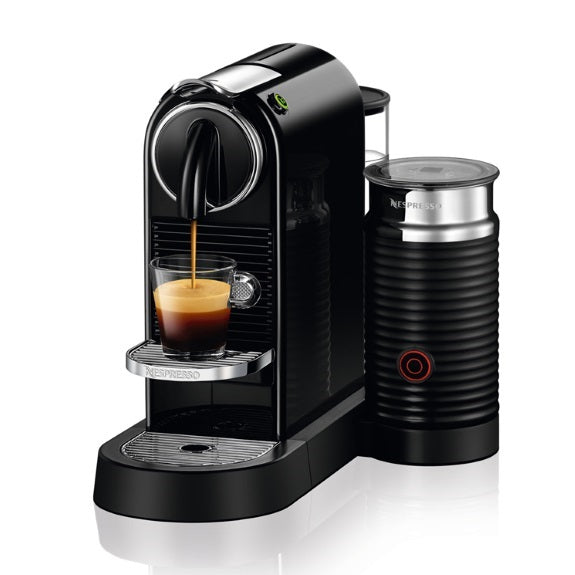DELONGHI COFFEE MACHINE NESPRESSO CITIZ & MILK - BLACK