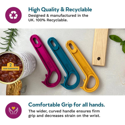 Dext Ring Pull Can Opener - Apricot