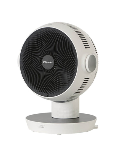 Dimplex Heat and Cool Air Circulator Fan - White/Black