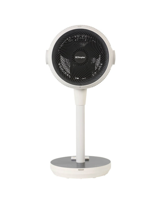 Dimplex Heat and Cool Air Circulator Pedestal Fan - White/Black