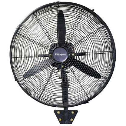 Dimplex High Velocity Wall Fan with Remote - Matte Black
