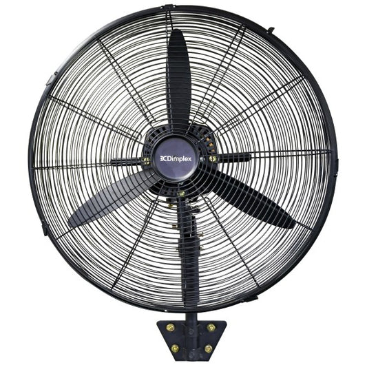 Dimplex High Velocity Wall Fan with Remote - Matte Black