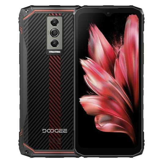 DOOGEE Blade 10 6.56" 4G 128GB NFC Smartphone - Black/Red