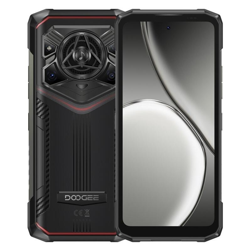 DOOGEE 6.6" Blade 20 Pro Rugged 4G Triple Sim 256GB NFC Smartphone - Red