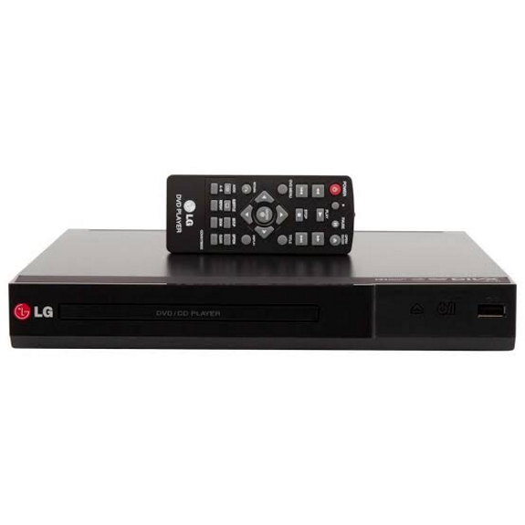 LG DVD Player Brushed Metal