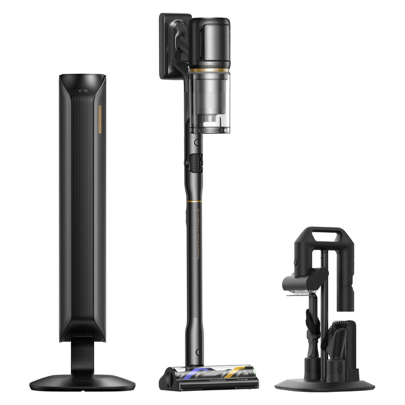 DREAME STATION CORDLESS STICK VACUUM WITH AUTO EMPTY - BLACK
