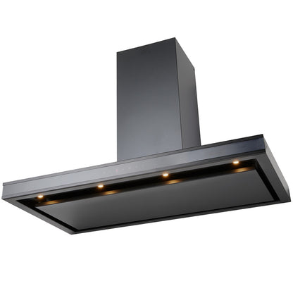 Schweigen 90cm Silent Canopy Rangehood for Moderate Cooking - Black