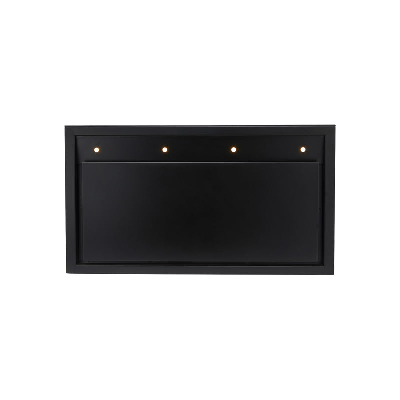 Schweigen 90cm Silent Canopy Rangehood for Moderate Cooking - Black