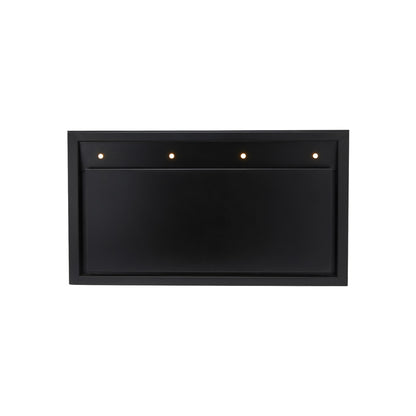 Schweigen 90cm Silent Canopy Rangehood for Moderate Cooking - Black