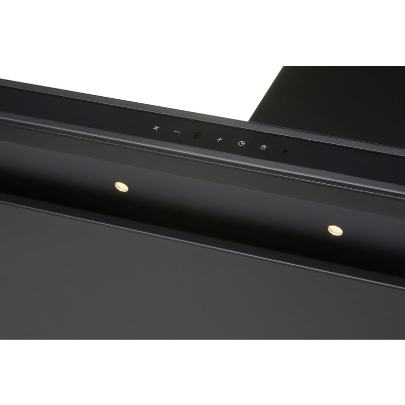 Schweigen 90cm Silent Canopy Rangehood for Moderate Cooking - Black
