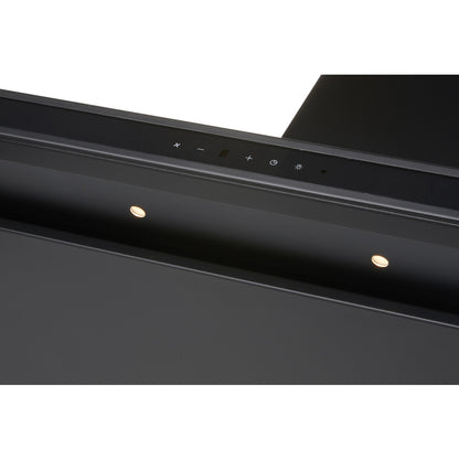 Schweigen 90cm Silent Canopy Rangehood for Moderate Cooking - Black