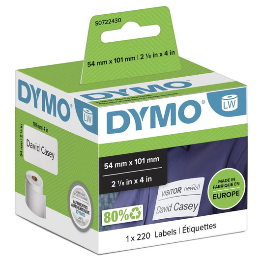 Dymo 54mm X 101mm LabelWriter Shipping Labels