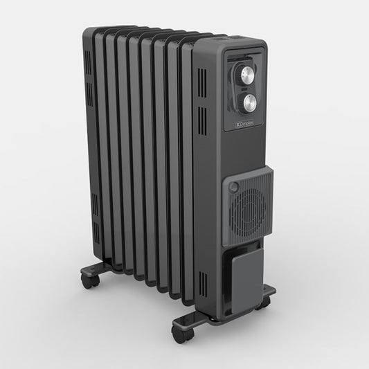 Dimplex 2400 Watt 9 Fin Oil Free Column Heater - Anthracite