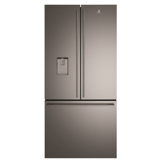Electrolux 491 Litre French Door Refrigerator -  Dark Stainless Steel