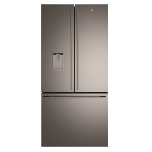 Electrolux 491 Litre French Door Refrigerator -  Dark Stainless Steel
