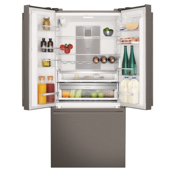 Electrolux 491 Litre French Door Refrigerator -  Dark Stainless Steel