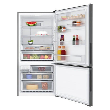 Electrolux 496L Bottom Mount Fridge - Matte Black