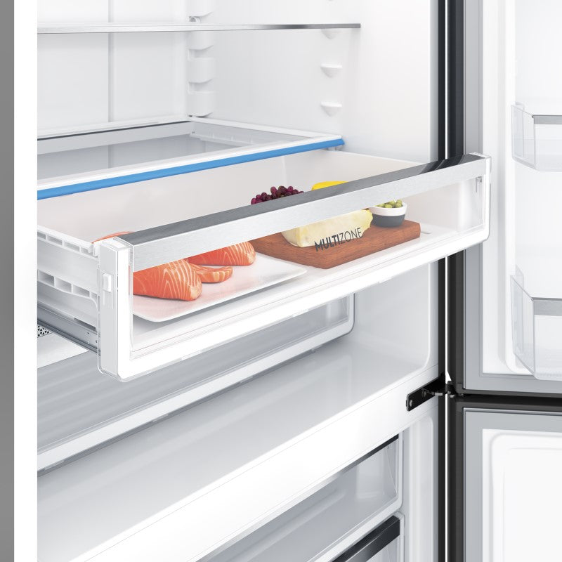 Electrolux 496L Bottom Mount Fridge - Matte Black