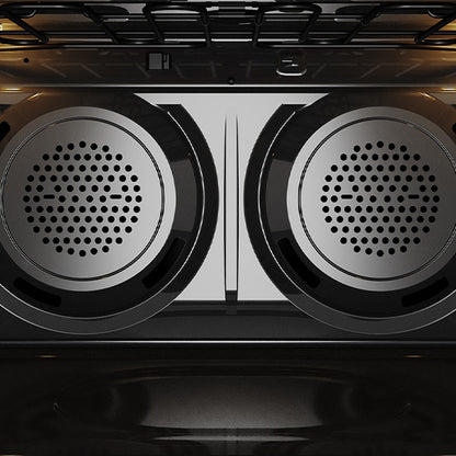 Electrolux 90cm Dual Fuel Freestanding Cooker - Dark Stainless Steel
