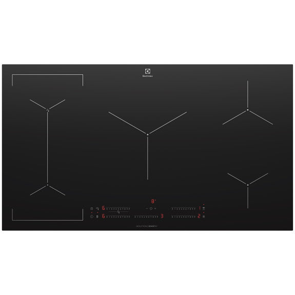 Electrolux 90cm UltimateTaste 700 Induction Cooktop - Black