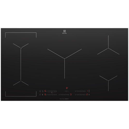 Electrolux 90cm UltimateTaste 700 Induction Cooktop - Black