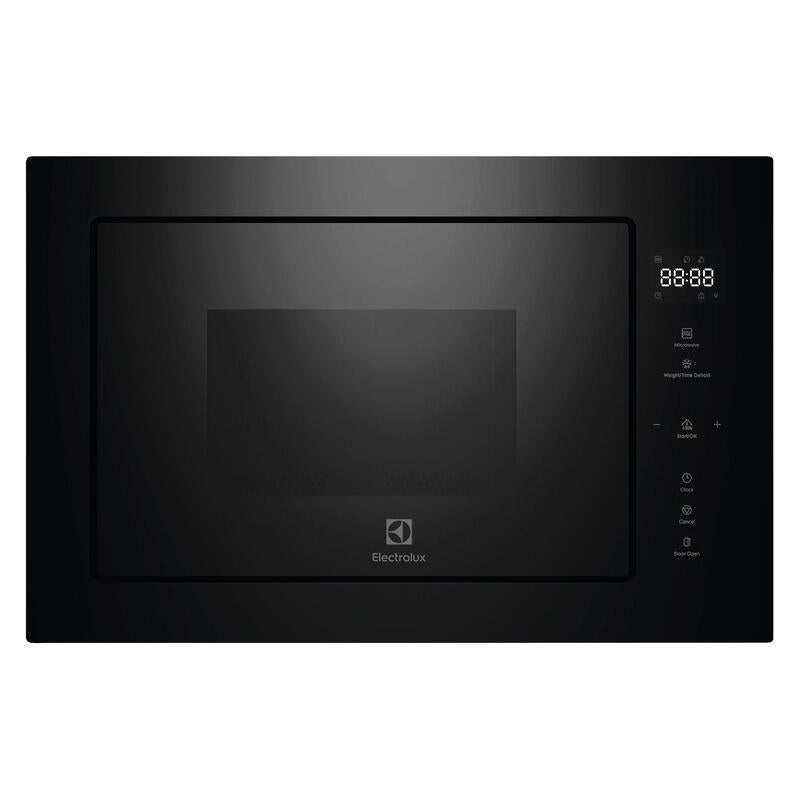 Electrolux 25L Built-In Underbench Microwave Oven with 10 Functions - Black (500 Series)