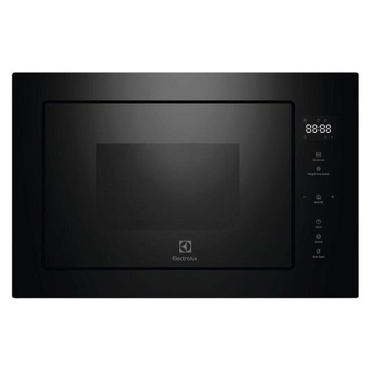 Electrolux 25L Built-In Underbench Microwave Oven with 10 Functions - Black (500 Series)