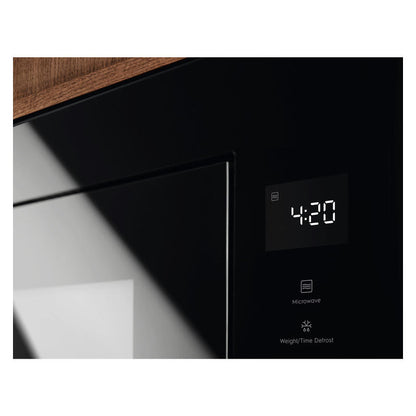 Electrolux 25L Built-In Underbench Microwave Oven with 10 Functions - Black (500 Series)