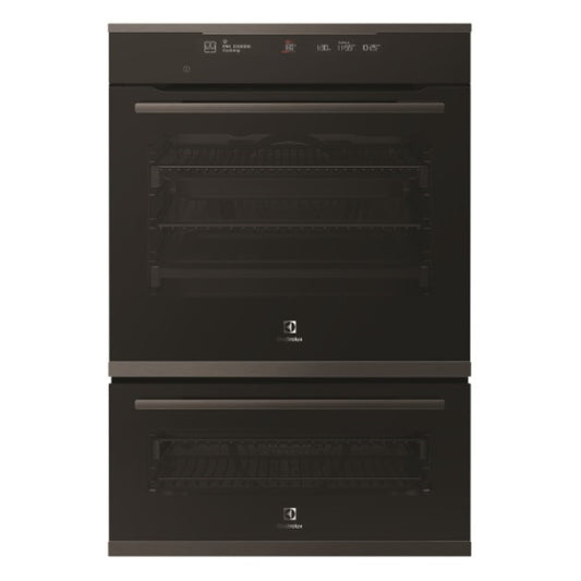 Electrolux 60cm Electric Duo Oven - Dark Stainless Steel