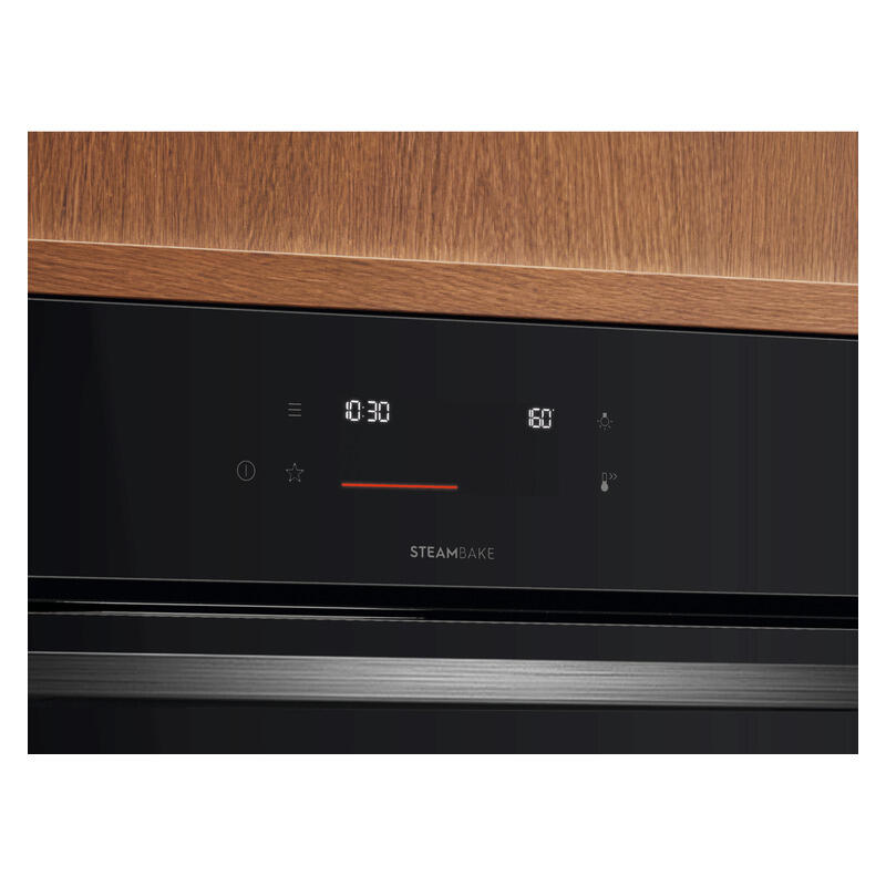 Electrolux 60cm Pyrolytic Built-In Oven with 12 Functions - Black (500 Series)