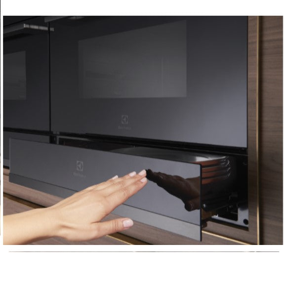 Electrolux 14cm Warming Drawer - Dark Stainless Steel
