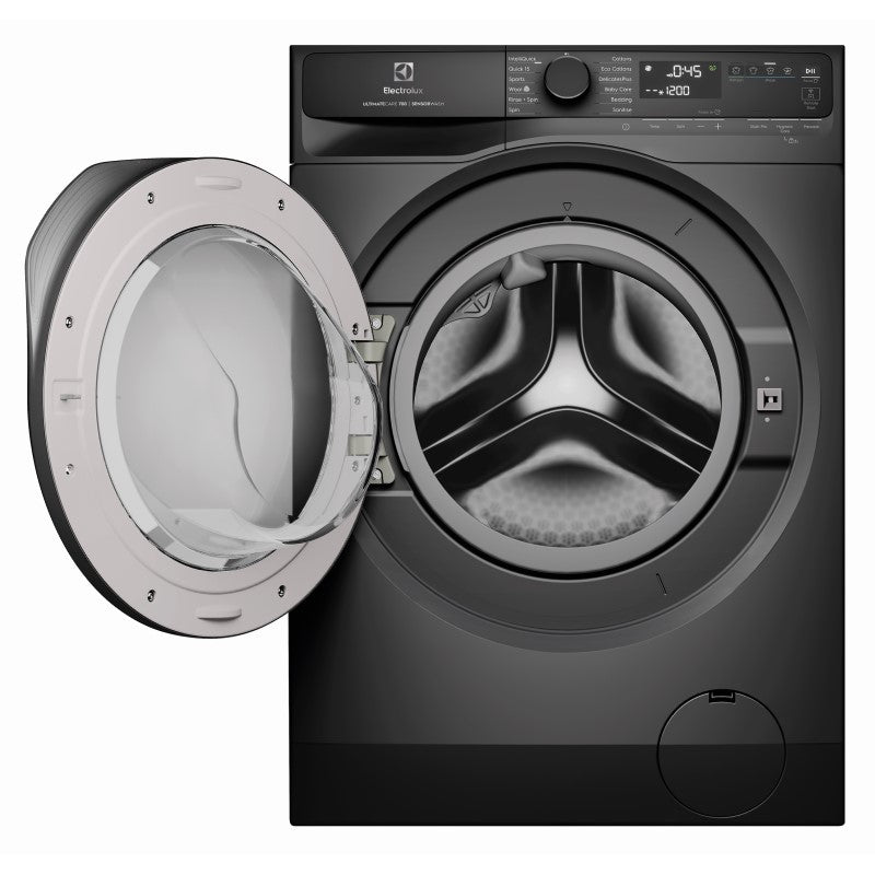 Electrolux 10kg 700 Series Front Load Washer - Dark Onyx