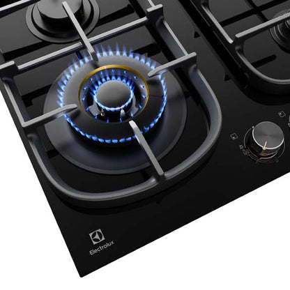 Electrolux UltimateTaste 500 60cm Gas Cooktop - Black Glass