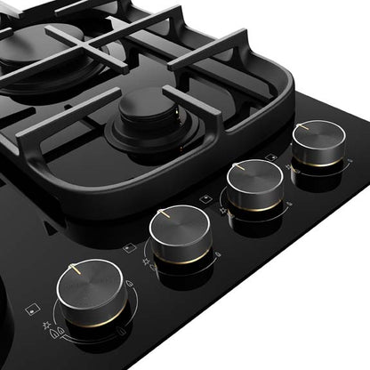 Electrolux UltimateTaste 500 60cm Gas Cooktop - Black Glass