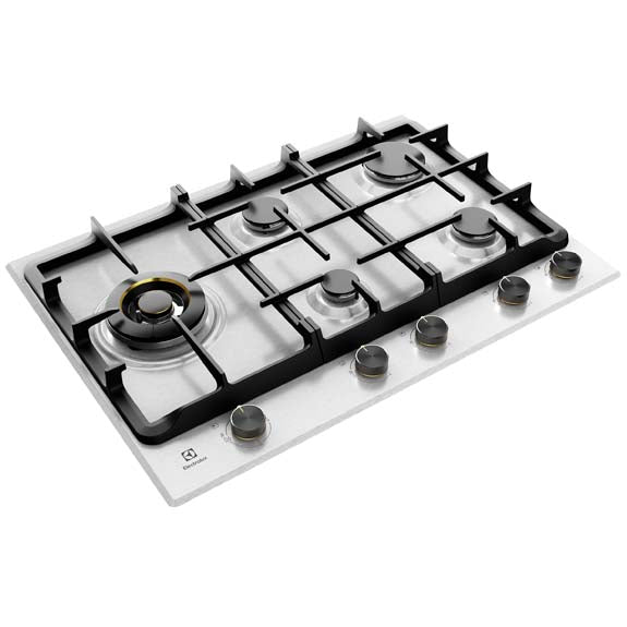 Electrolux UltimateTaste 700 75cm Gas Cooktop - Stainless Steel