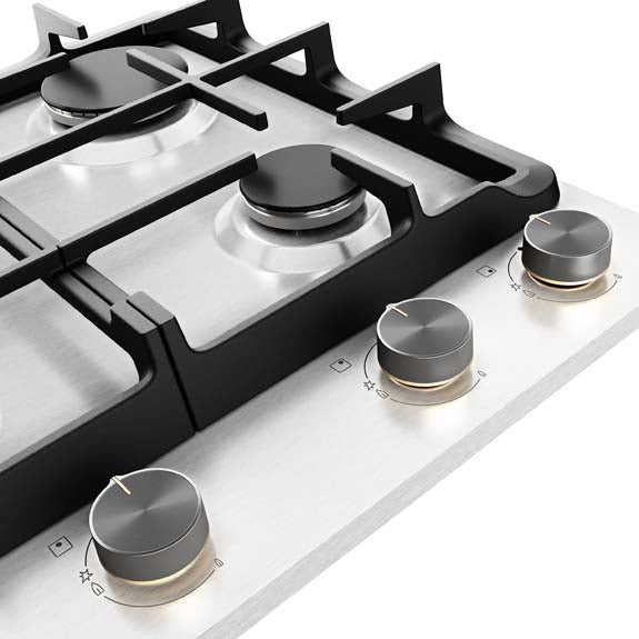 Electrolux UltimateTaste 700 75cm Gas Cooktop - Stainless Steel