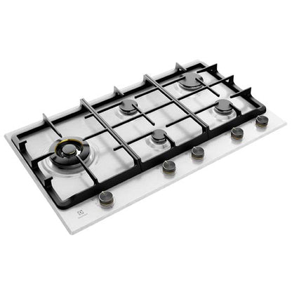 Electrolux UltimateTaste 700 90cm Gas Cooktop - Stainless Steel