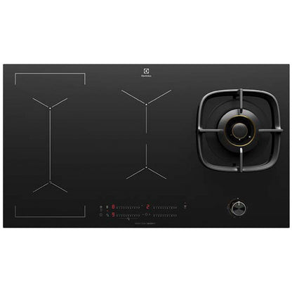 Electrolux 90cm Induction Cooktop With Gas Hob