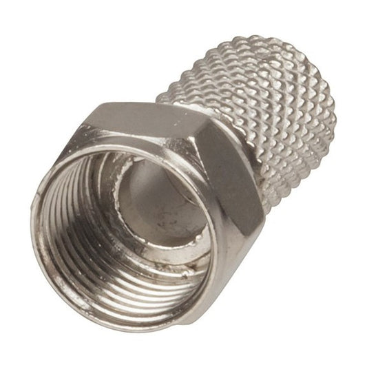 TECHBRANDS PLG F59 RG6 TWIST ON PLUG
