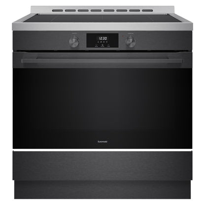 Euromaid 90cm Freestanding Cooker Induction Air Fry - Dark Stainless