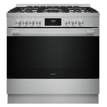 Euromaid 90cm Freestanding Cooker Dual Fuel - Stainless Steel