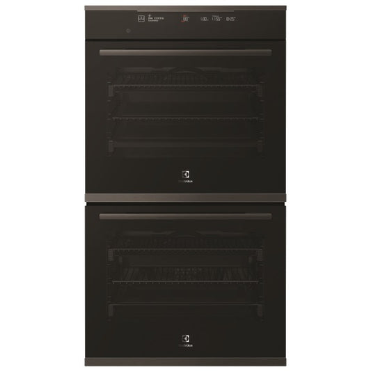 Electrolux 60cm Double Electric Oven - Dark Stainless Steel