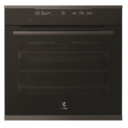 Electrolux 60cm Multifunction Pyrolytic Oven - Dark Stainless Steel