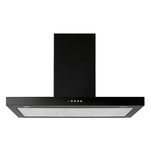 Falcon 90cm Infusion Canopy Rangehood - Black
