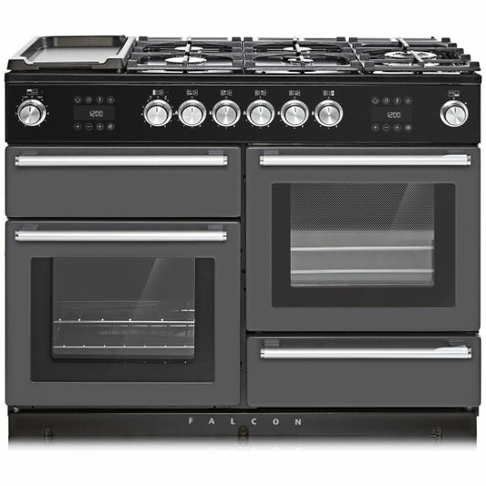 Falcon Nexus 110cm Freestanding Cooker - Slate and Chrome