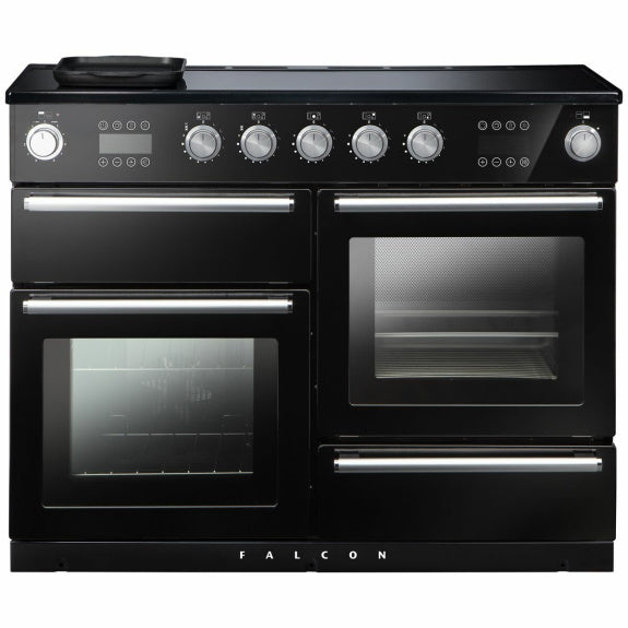 Falcon Nexus Steam 110cm Freestanding Cooker - Black and Chrome