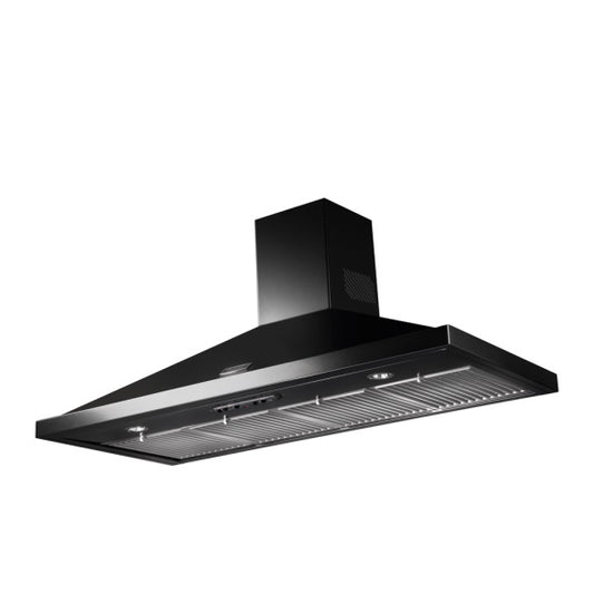 FALCON CANOPY RANGEHOOD BLACK 110cm