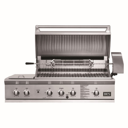 Fisher & Paykel 48" Series 7 DCS Grill with Rotisserie and Side Burners, LPG